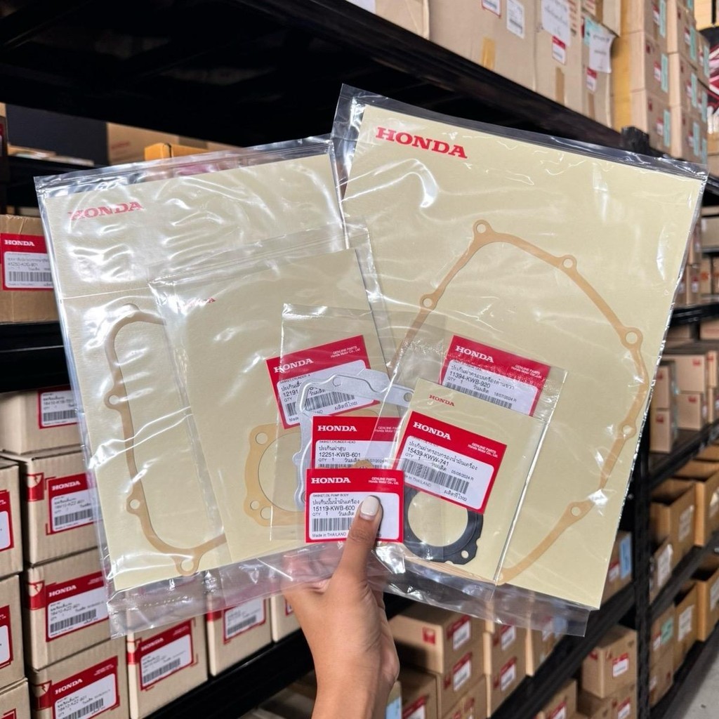 ชุดประเก็น W110i/ดรีม110i/Czi (ปี2009-2020) งานแท้เบิกศูนย์ ราคาต่อหนึ่งชิ้น แท้ 100%