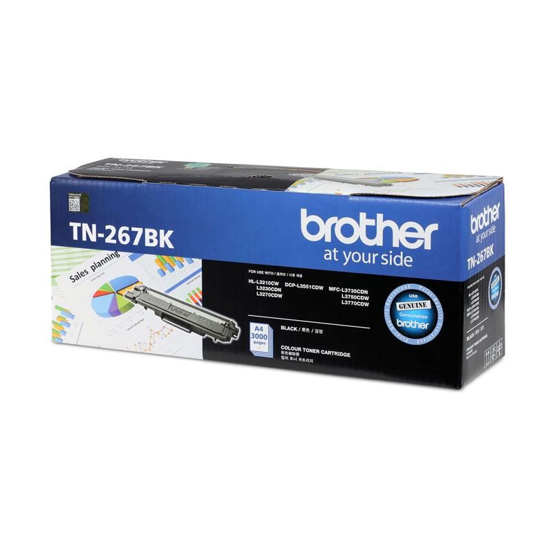 Brother ผงหมึก สีดำ TN-267BK