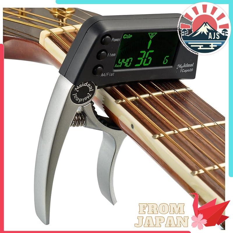 Tuner Capo Integrated Guitar Capo Tuner Acoustic & Electric Guitar Clip Tuner Bass Tuner Small and E