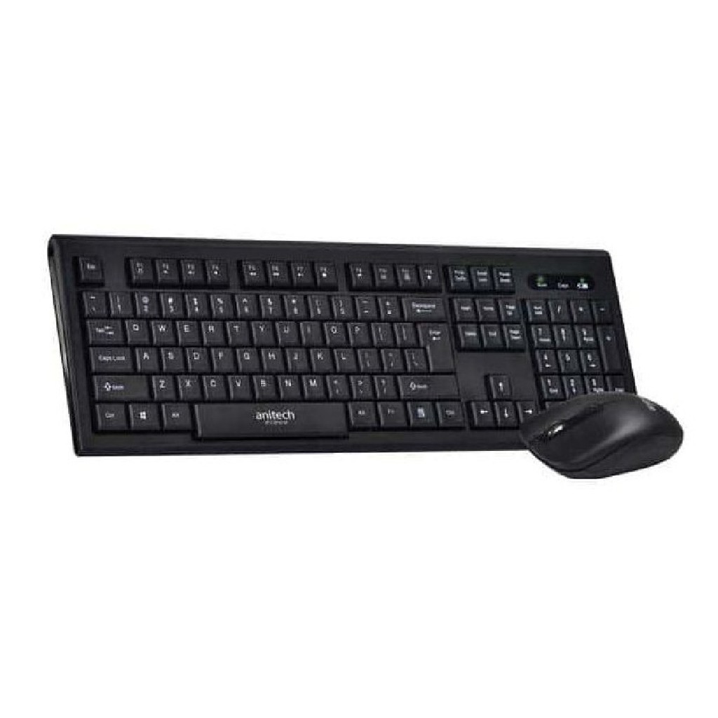 ANITECH PA808 คีย์บอร์ดและเมาส์ไร้สาย COMBO SET KEYBOARD & MOUSE WIRELESS ประกัน2ปี