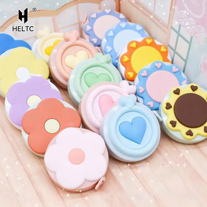 Portable Retractable Sewing Tailor Ruler Tape Measures Height Children Ruler Centimeter Inch Roll Ta