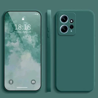 เคส Redmi Note 12 4G ,สีทึบ Redmi Note12 เคสซิลิโคนป้องกันการตกสีธรรมดาเรียบง่าย YT