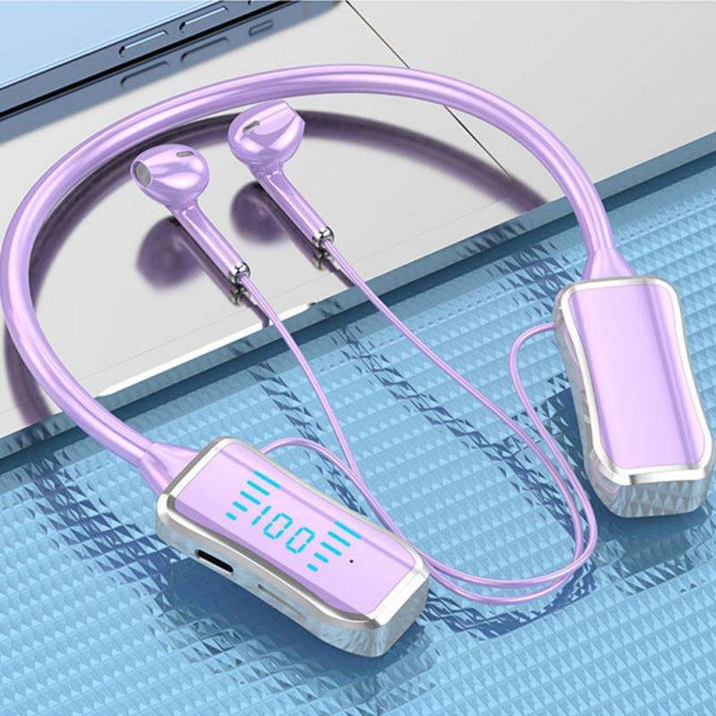 Bonine Original 500 ชั่วโมง TF Card หูฟังไร้สายบลูทูธหูฟังแบตเตอรี่ยาวนานพร้อม Microphon ชุดหูฟังกีฬาสําหรับโทรศัพท์