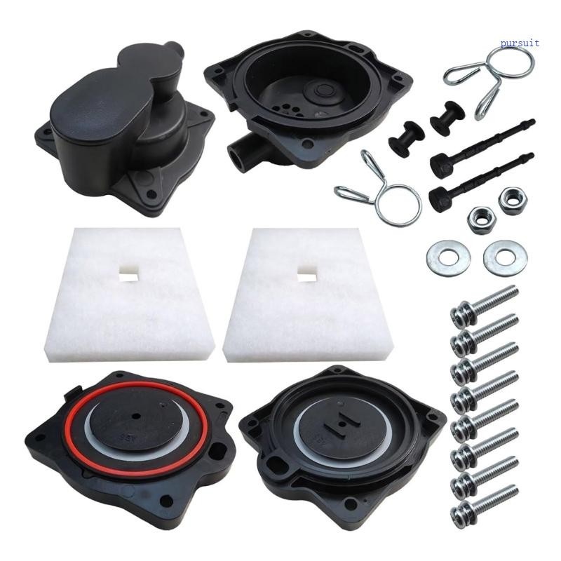 SUIT* Air Pumps Rebuild Kit สําหรับ HP80 HP60 HP80-0117 HP80-0110 CS103EL AS500 AA500 DF50 DF60 Diap