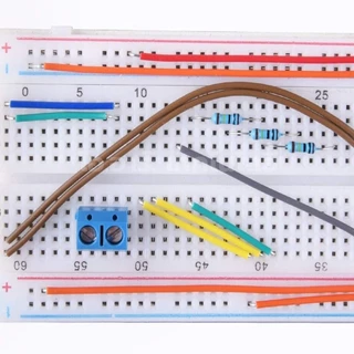 ชุด สายเชื่อมต่อวงจร สายจัมเปอร์ 140ชิ้น/560ชิ้น/840ชิ้น U Shape Shield Breadboard Jumper Wires Grade A สายต่อวงจร wi...