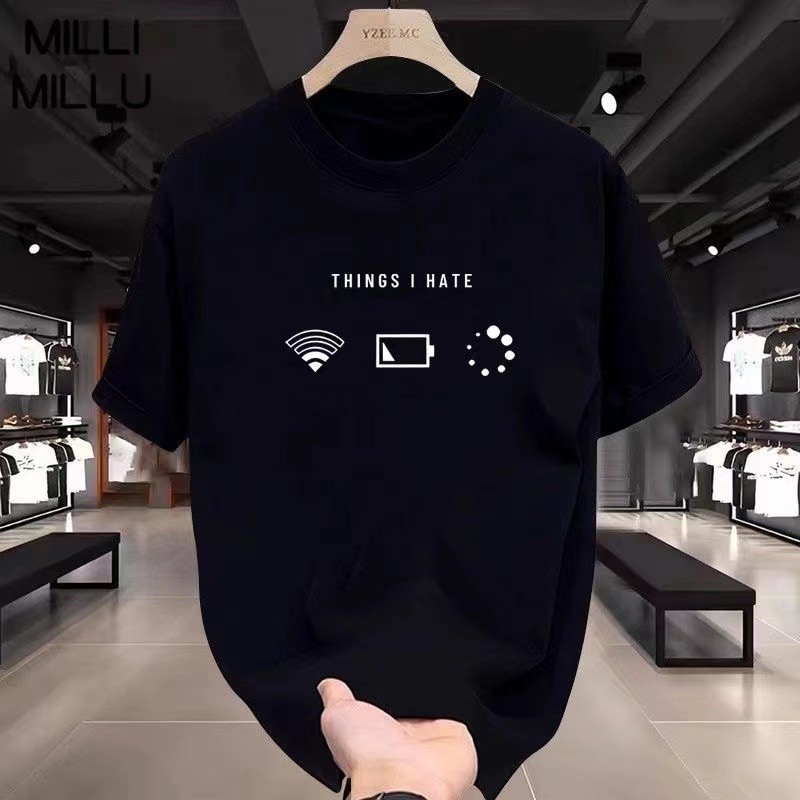 (จัดส่งตลอด 24 ชั่วโมง)Woo Right ใหม่เสื้อยืดแขนสั้นคอกลมลวดลายการ์ตูนน่ารักๆผ้าคอตตอนใส่สบาย สั่งเลยๆ