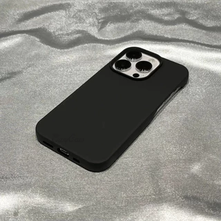 หรูหราสีทึบซิลิโคนอ่อนนุ่มเคสโทรศัพท์สําหรับ iphone 16 15 14 13 12 11 pro max 14 15 16 plus Frameless Cooling cover ใหม่