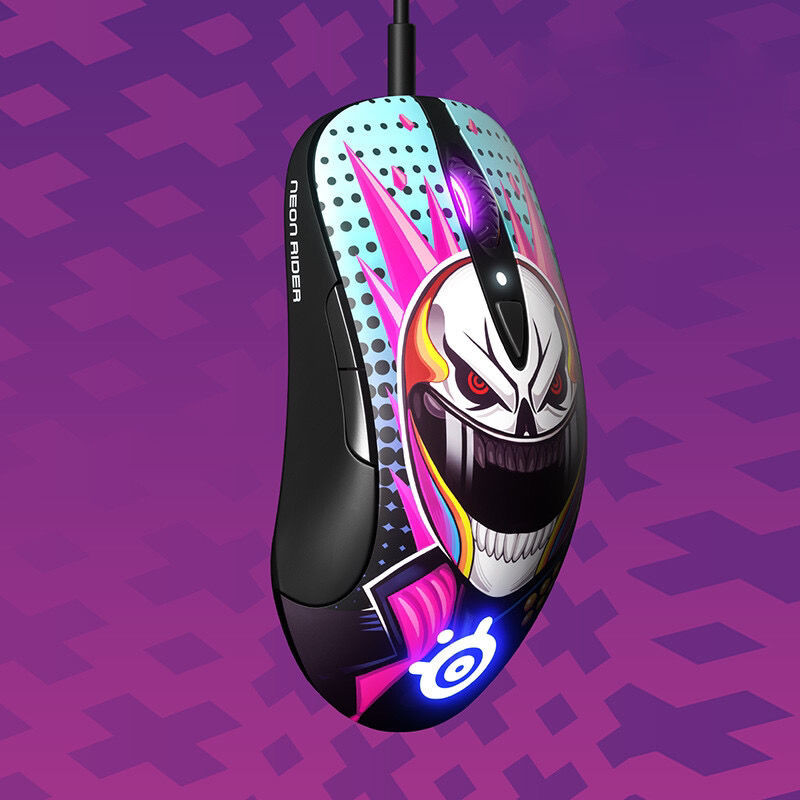 Steelseries steelseries/Sensei Ten10 Master Neon Knight เมาส์แบบมีสาย เมาส์สําหรับเล่นเกม