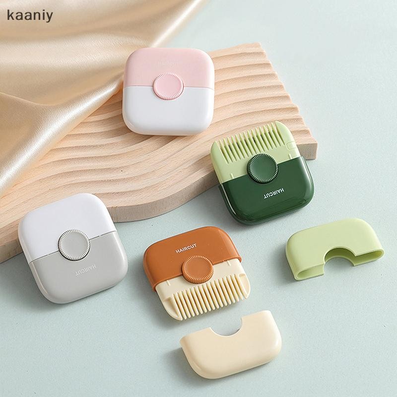 [KAN] 2 In 1 Baby Trim Bangs Comb Hair Trimmer และหวี Multi-Functional แยกปลายเครื่องตัดสําหรับผมหนาความงามตัดผมเครื่องมือ FXH
