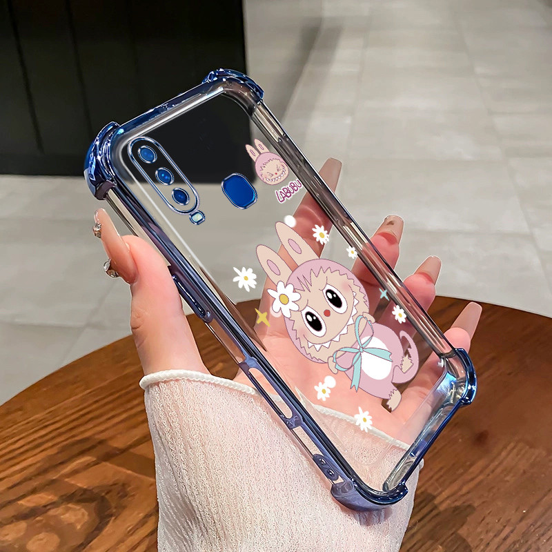 เคส VIVO Y11 Y12 Y15 Y17 Y19 1901 1902 1906 เคสโทรศัพท์ ซิลิโคน ป้องกันสี่มุม HDTZ - รูปที่ 2