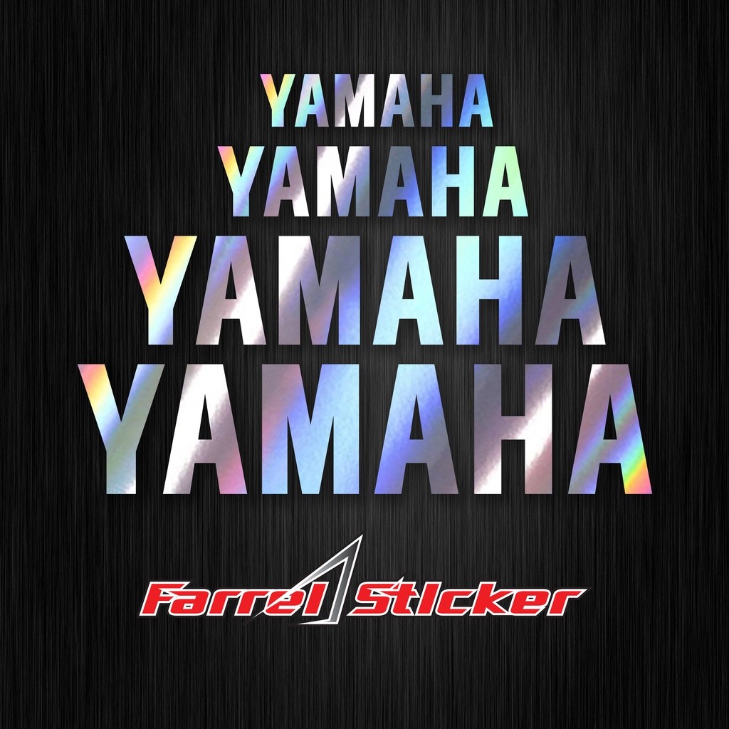 โครงการ JDM - สติ๊กเกอร์ YAMAHA ALL SIZE