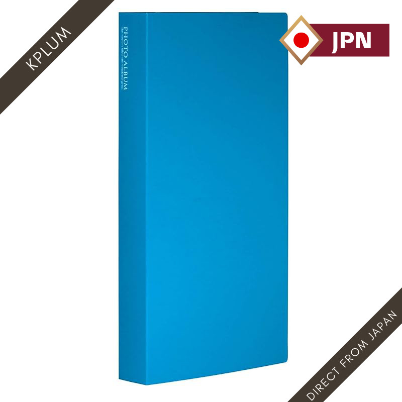 Sekisei Album Pocket Photo Album L Size Holds 300 Photos L 201-300 Blue KP-300KP-300-10