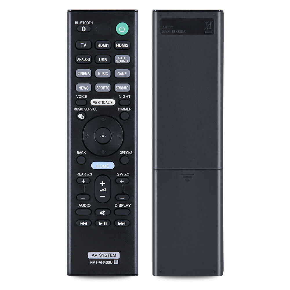 ใหม่ RMT-AH400U สําหรับ Sony Sound Bar ระบบ AV รีโมทคอนโทรล SA-WZF9 HT-Z9F SA-Z9F