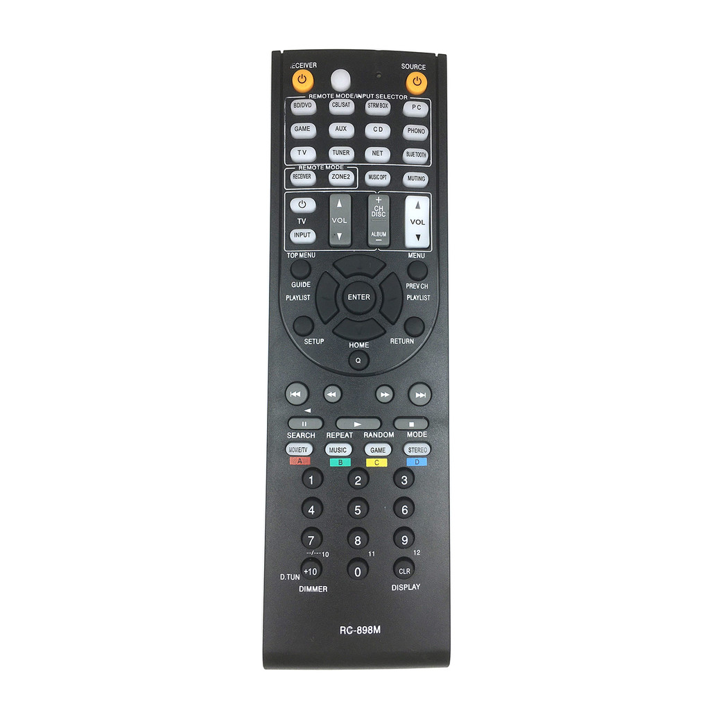 RC-898M RC898M รีโมทคอนโทรลสําหรับ Onkyo AV Receiver RC-897M TX-NR5008 TX-NR709 TX-NR646 TX-NR747 TX-NR545 TX-NR54