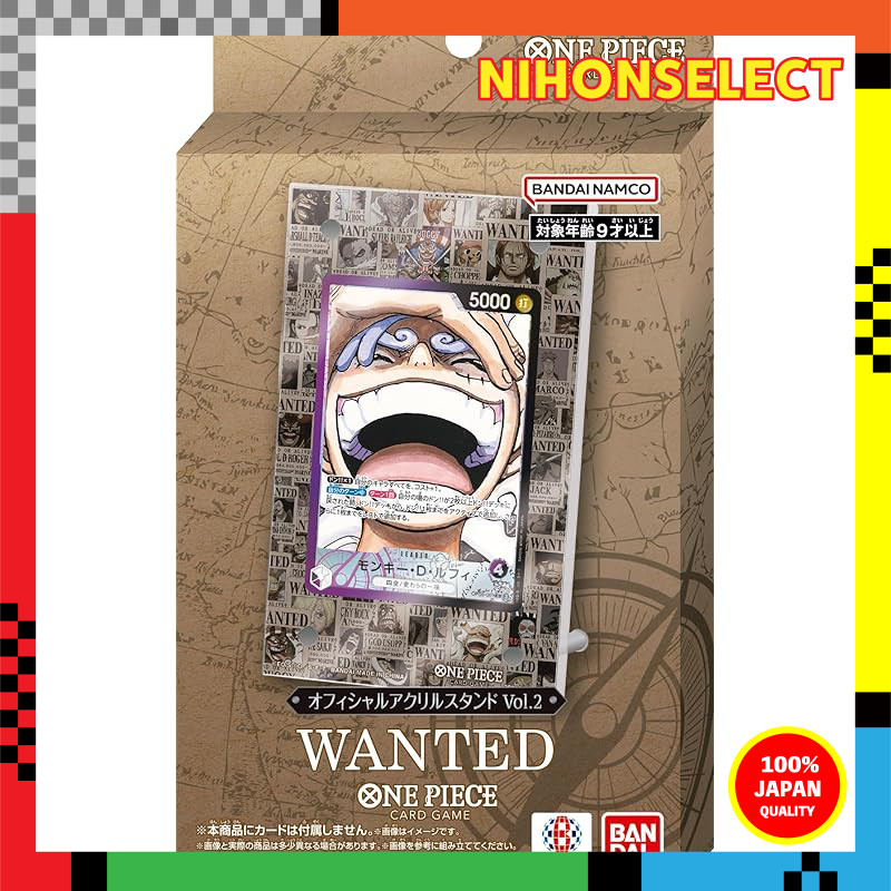 BANDAI ONE PIECE Card Game Official Acrylic Stand Volume 2 Collection