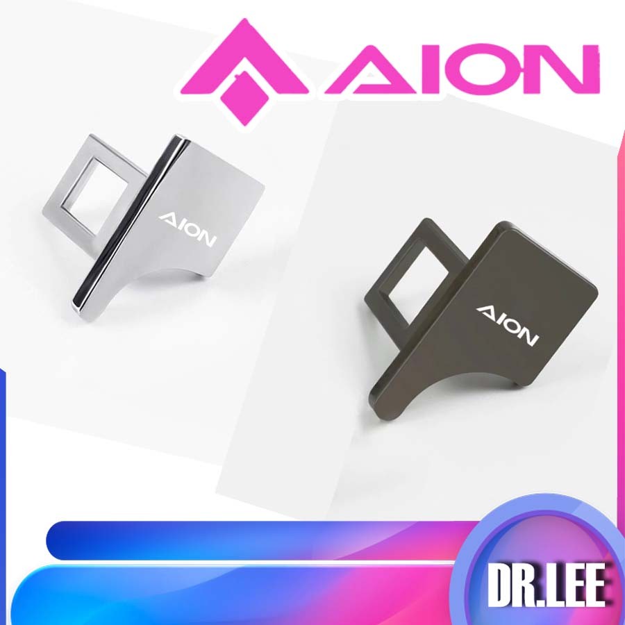 [READY] AION V GEN2 รถโลหะเข็มขัดนิรภัยหัวเข็มขัด AION Y PLUS Body Kit ตกแต่ง AION UT HYPTEC HT อะไหล่รถยนต์ HBSO