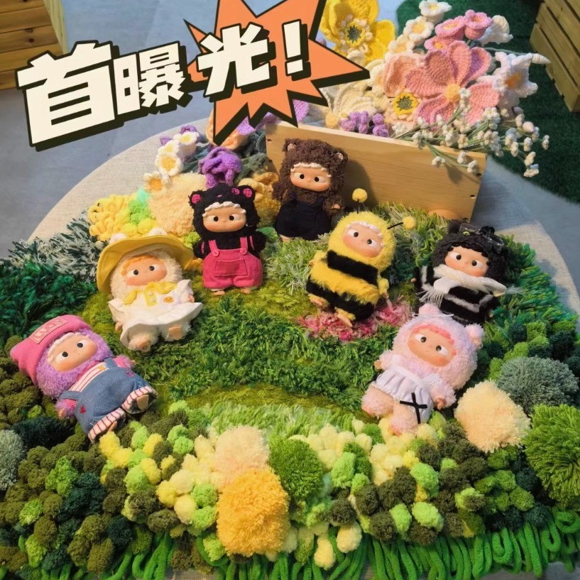 OZAI OZAI Spring Park Party Series รูปไวนิลกล่องปริศนาอินเทรนด์ OZAI ตุ๊กตารุ่นแรก