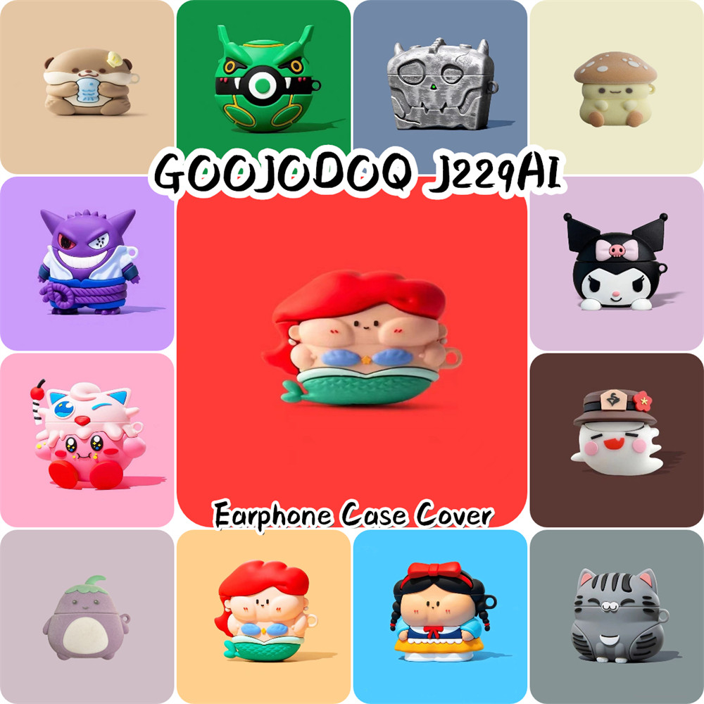บูติกต้นฉบับสําหรับ GOOJODOQ J229AI กรณีหูฟังแฟชั่นการ์ตูนซิลิโคนอ่อนนุ่มปลอก NO.2