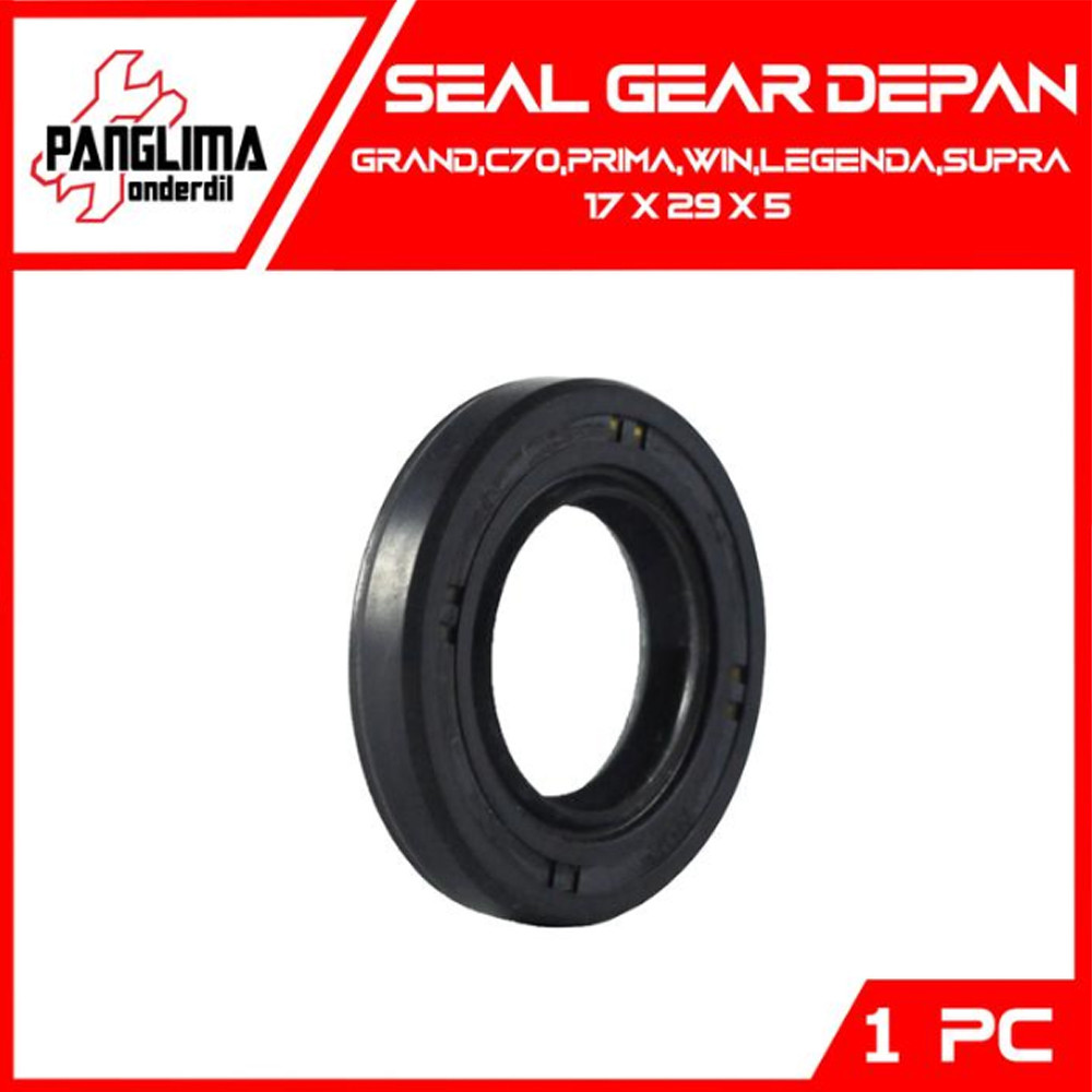 1 PC Front Gear Seal Grand & Supra & C70 & Astraa & Prima & Win & Legenda Oil 17x29x5