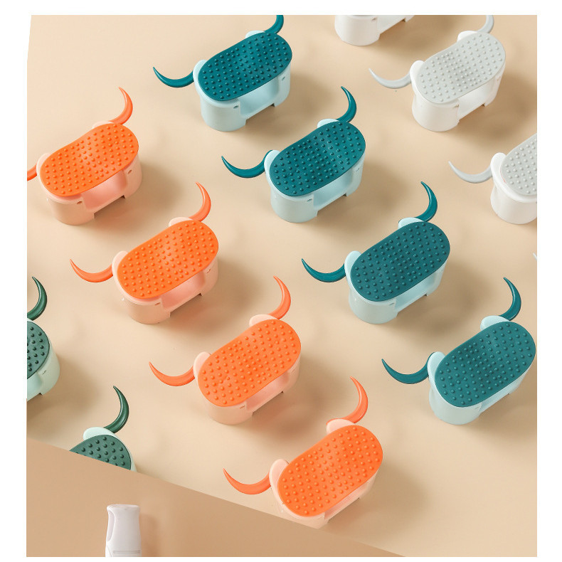 ไม้ถูพื้น แบบติดผนัง（ทรงเขาวัว ）ที่แขวนไม้ถูพื้นห้องน้ํากันน้ําติดผนัง ยึดตะขอไม้ถูพื้นที่ พไม่ต้องเจาะ【COD】 - รูปที่ 7