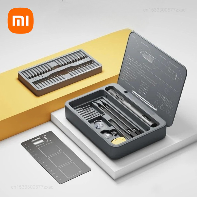 Xiaomi DUKA ATuMan ชุดไขควงไฟฟ้า E3 Precision 650mah ซ่อมชาร์จ 95 ชิ้นเหล็ก Bits 95-in-1 ไขควงเครื่อ