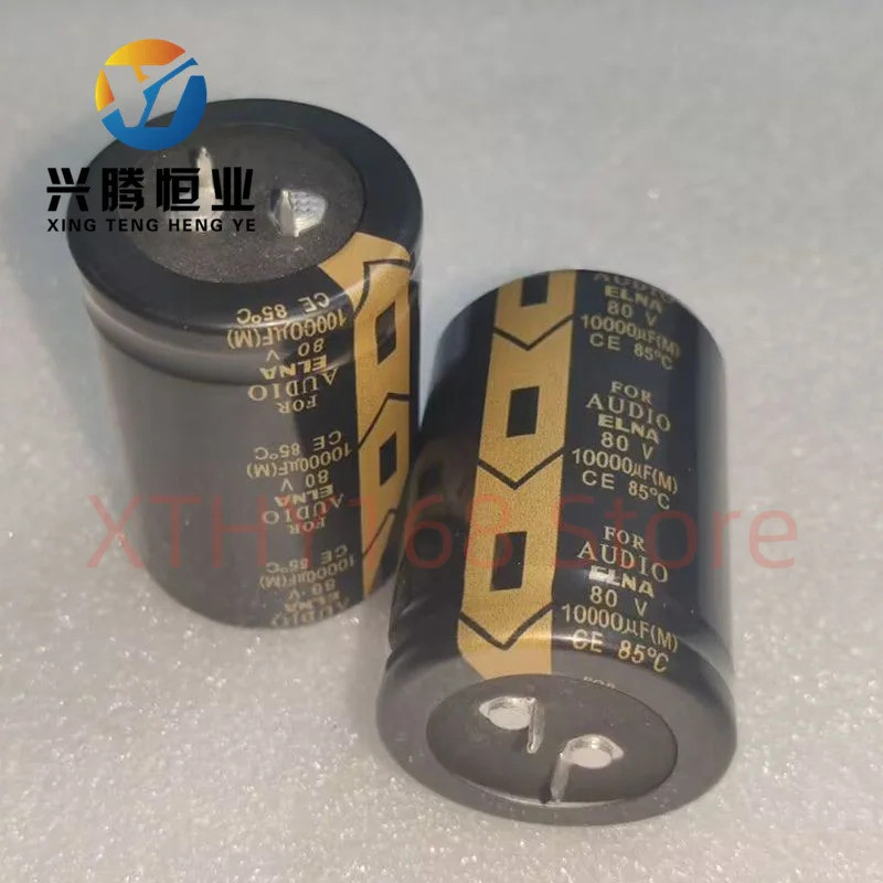 ELNA 10000UF 80V สําหรับ AUDIO ใหม่ Original Ina Fever Audio Filter Capacitor 35 50 มม.