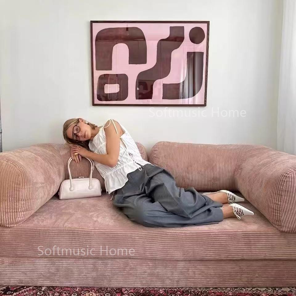 ApeHome ทามิ ผู้เอนกายฟองน้ําห้องนอนระเบียงห้องนั่งเล่น Teddy sofa