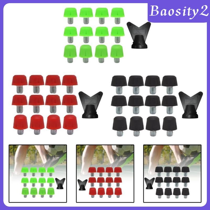 [Baosity2] 12x Football Shoe Spikes Track Shoes Accessories M6 Threading Screw 8mm 11mm