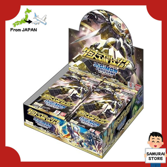 【From JAPAN】 BANDAI Digimon Card Game Booster Packs Cross Evolution [BT-19] (BOX) 24 packs Ages 9 an
