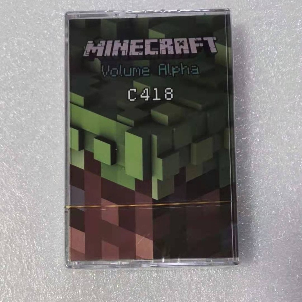 SANCHENG3C14 Tape C418 Minecraft-Volume Alpha Minecraft Game เพลงประกอบต้นฉบับ สินค้าไอดอล