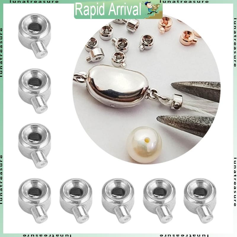 Pack of 20 Durable Positioning Clasp Copper Plating Stopper Spacer Beads