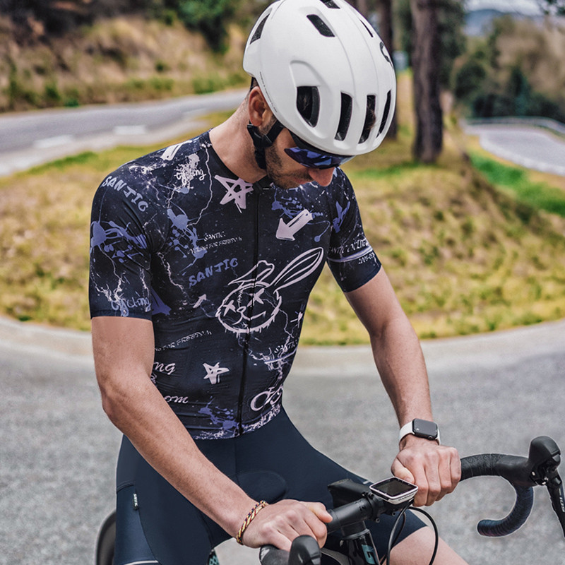 Powerband Santic Unisex Professional Bike Top Breathable รูปที่ 5