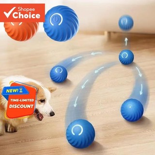 Smart Rolling Ball Toy for Dogs – Automatic Interactive Puppy Fun, USB Rechargeable Self-Moving Pet Play, Ideal Holiday Gift for Small Medium Dogs