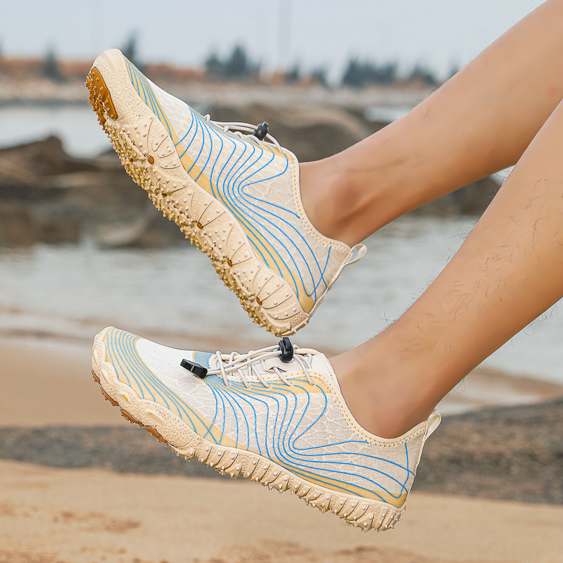 รองเท้าต้นน้ํา ไซส์ 36-46 เหมาะสำหรับใส่กลางแจ้งและชายหาด รองเท้า, five, fingers, ที่, ทราย, ใส่”