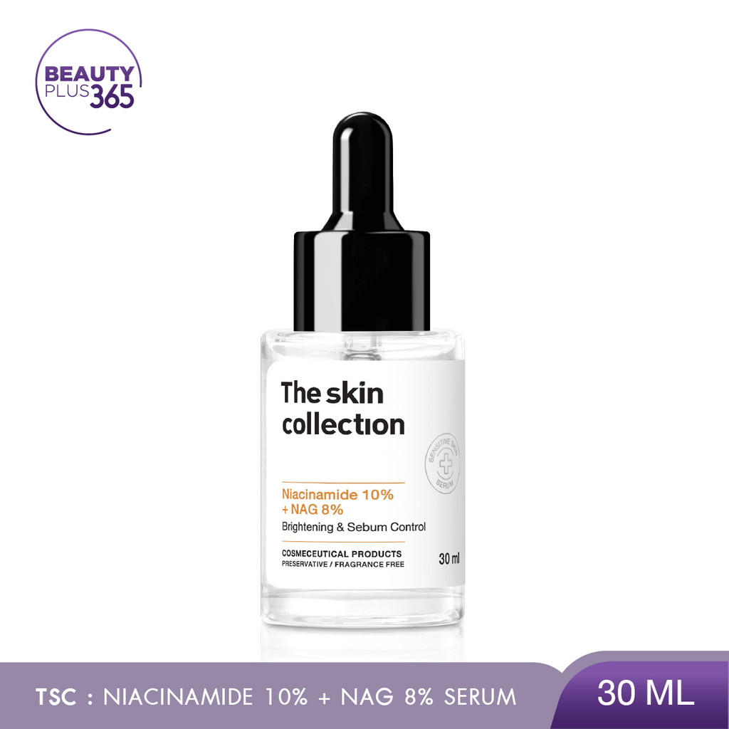 The Skin Collection Serum Niacinamide 10% + NAG 8% เซรั่มเสริมเกราะผิว ลดเลือนจุดด่างดำ 30ml