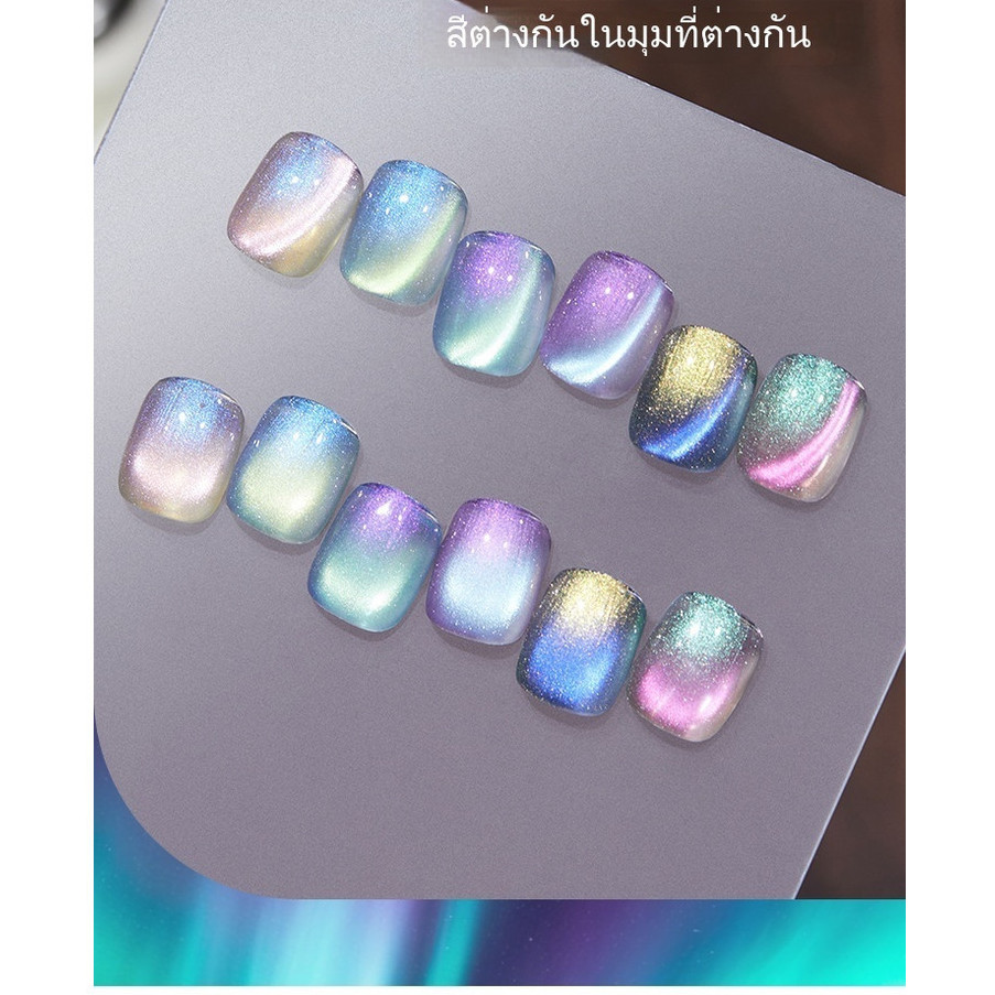 Arctic Light Cats Eye ยาทาเล็บกาว 2025 สไตล์ใหม่ Strobe รูปที่ 3