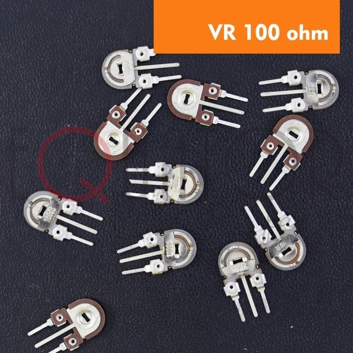 VR Variable Resistor Trimpot Trimmer IRON 100 โอห์ม