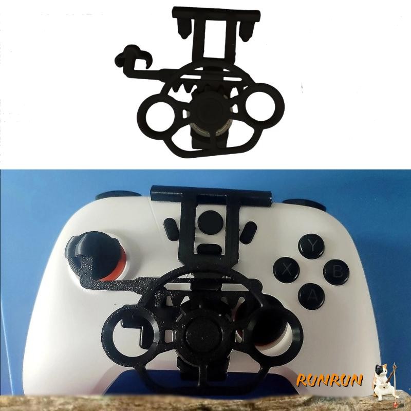 RUNN จอยสติ๊กพกพาพวงมาลัยขนาดเล็กสําหรับ T4 PC Enhancing Gaming