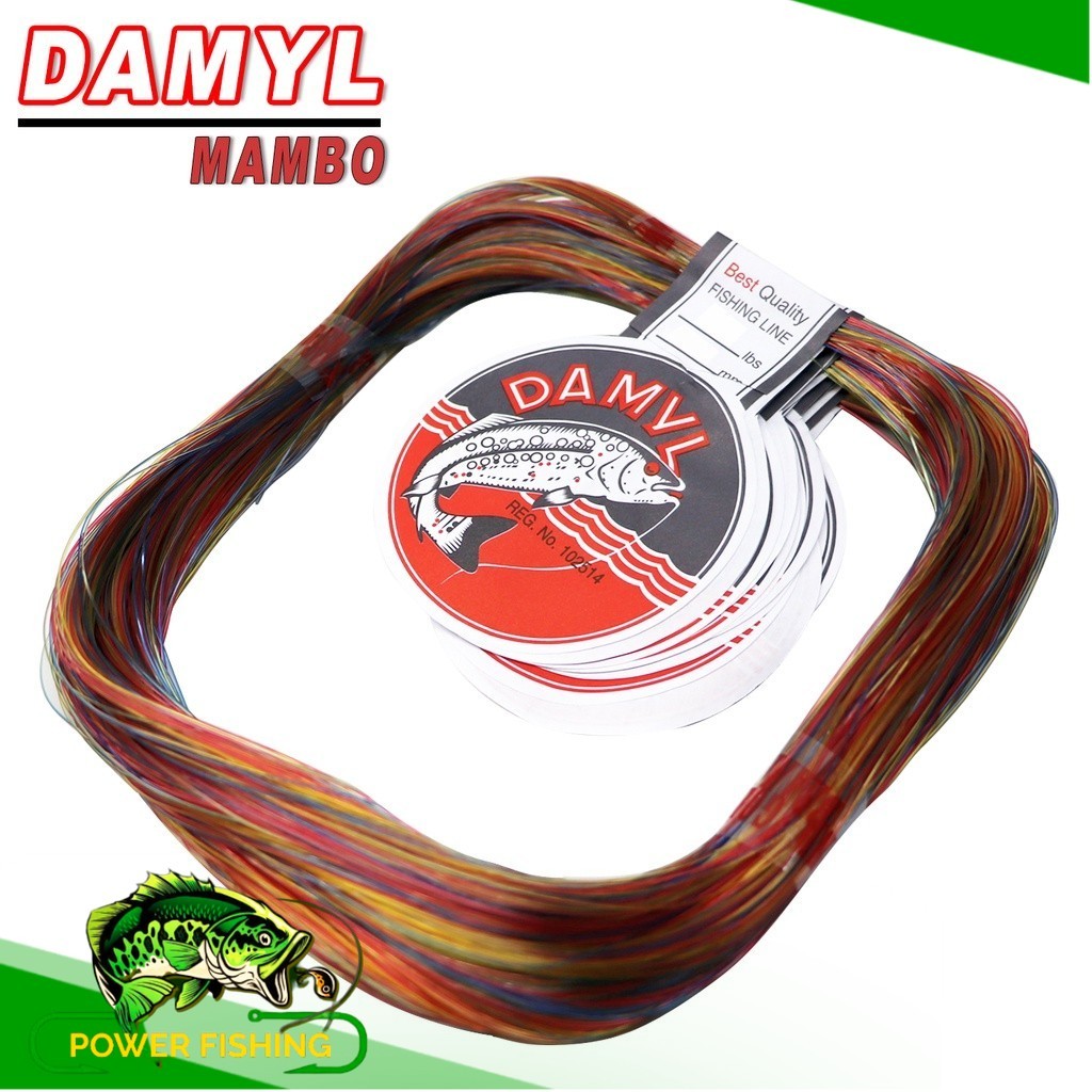 DAMYL MAMBO 1 LB - 20 LB - GOLDENFISH DAMYL MAMBO STRINGS - DAMYL COLOR