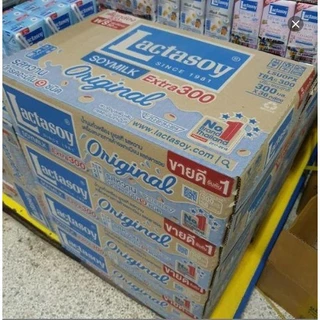 [ยกลัง] แลคตาซอย นมถั่วเหลือง รสดั้งเดิม ขนาด 300 มล. (36 กล่อง)