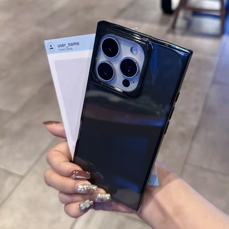 สําหรับiPhone 16 15 14 13 12 11 Pro Max X XR XS MAX 7 8 Plus Simple BlockสีทึบCandyสีMacaronเคสโทรศัพท์ปกอ่อน - รูปที่ 2