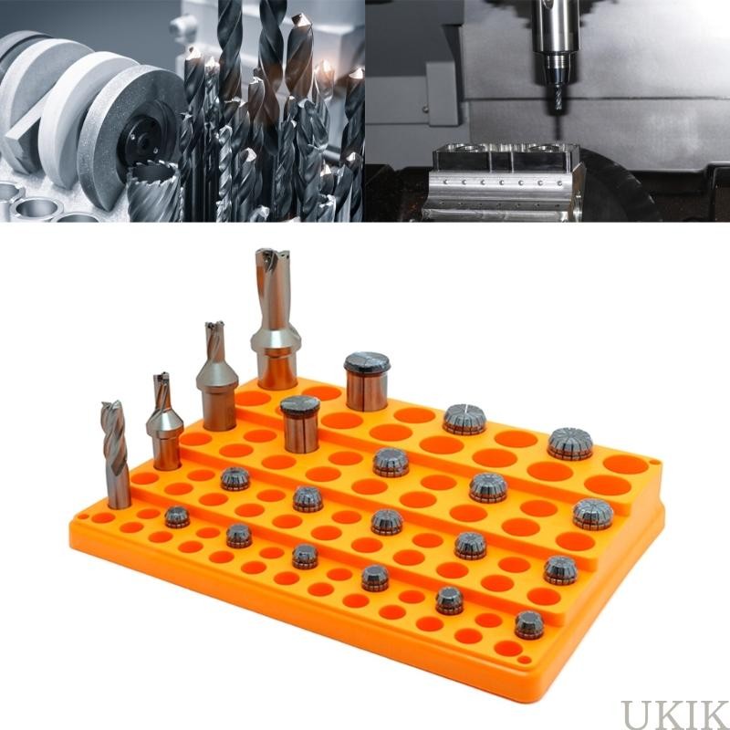 UKIK Securely Store ER Collets ในกล่องเครื่องมือที่ใช้งานได้จริงสําหรับ ER25 ER32 16N32