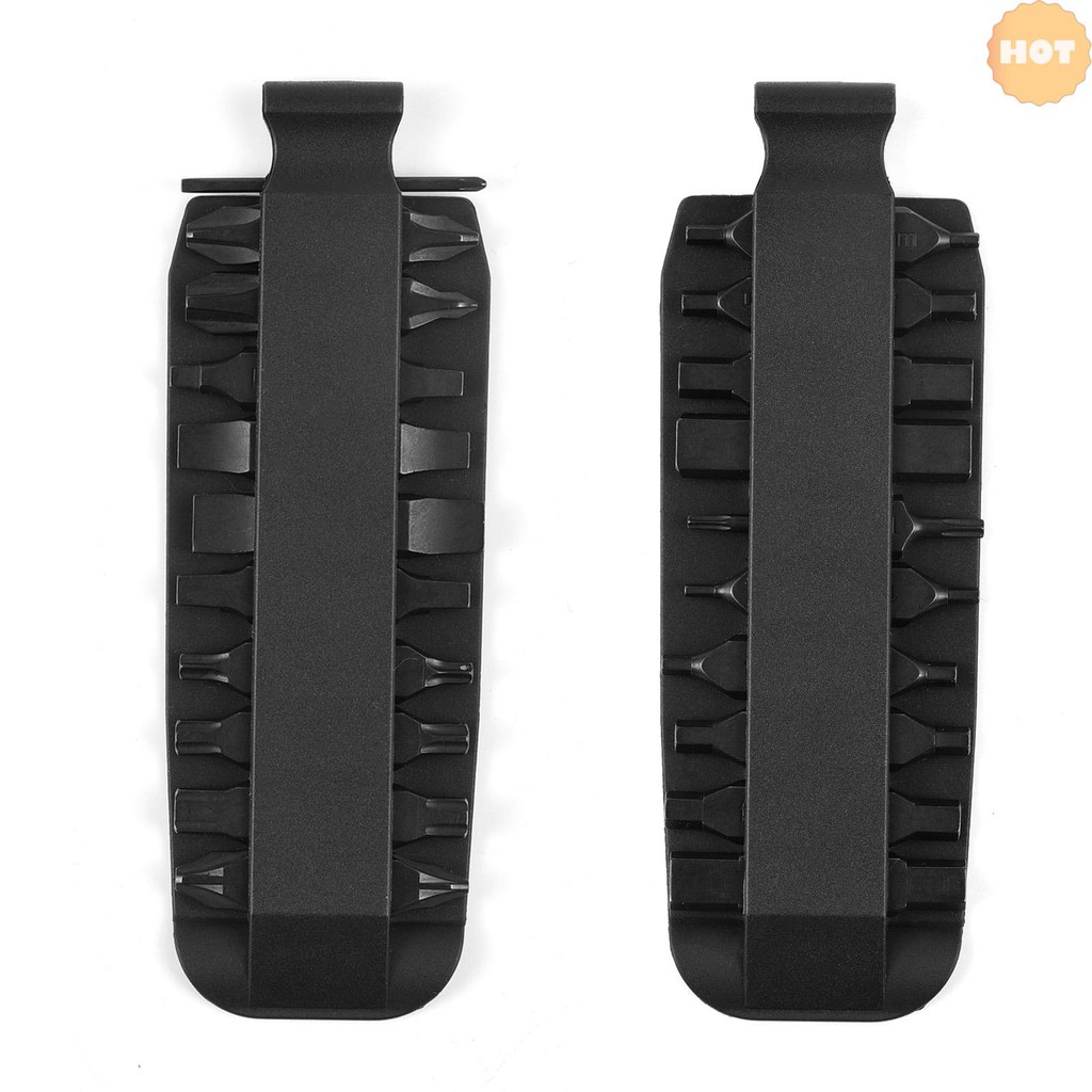 [2025 ใหม่] Mini Bit Kit 21 Double Ended Hard Steel ไขควงชุด Bit เครื่องมือพกพาพร้อม Phillips, Hex แ