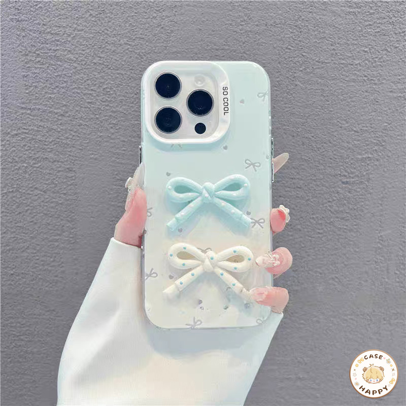 เคสไอโฟน 13 สำหรับ IPhone 15 16 14 11 12 Pro Max 15 7 8 16 Plus XS X XR Max SE 2020 ปกไล่ระดับสีน่ารักฝันหวานโบว์ ราคา ถูกที่สุด ดีลบีเคเค แกลเลอรีภาพที่ 9