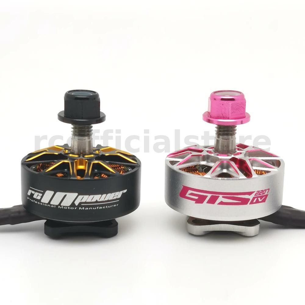 Rcinpower GTS V4 2207 2040KV 1960KV 5-6S มอเตอร์แบบไม่มีแปรงสําหรับ FPV RC Racing Drone