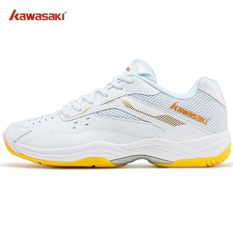 Kawasaki รองเท้าแบดมินตันสําหรับผู้ชายผู้หญิง K-086 ใหม่ของแท้ รองเท้ากีฬา ทนทานต่อลม น้ำหนักเบา