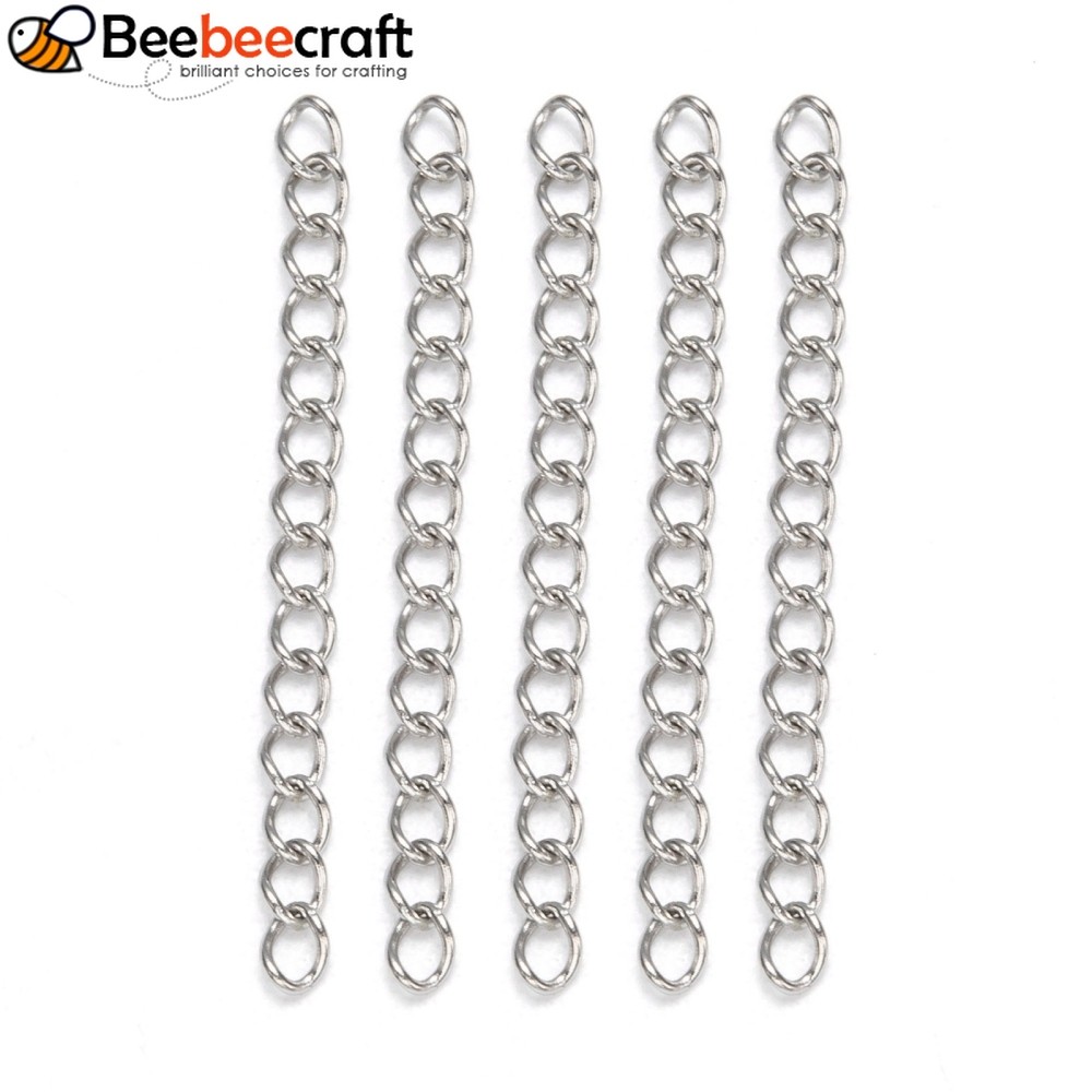โซ่ Extender Twisted Chains สแตนเลสสตีล grade 304 ขนาด 40x3 มม., ทนทานและป้องกันการเกิดคราบสนิม