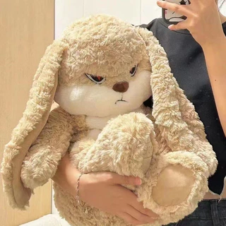 COD ตุ๊กตากระต่าย กระต่ายโกรธ กระต่ายหูยาว 55/70cm นุ่มฟู ของเล่นตุ๊กตา ของขวัญวันเกิด ของขวัญสำเด็ก