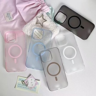 ผิวด้าน แม่เหล็ก เคส For Samsung A56 A26 A36 A54 A05S A06 A16 A15 A35 A55 S22 S23 S24 S25 Ultra Wireless Charging เคสใส