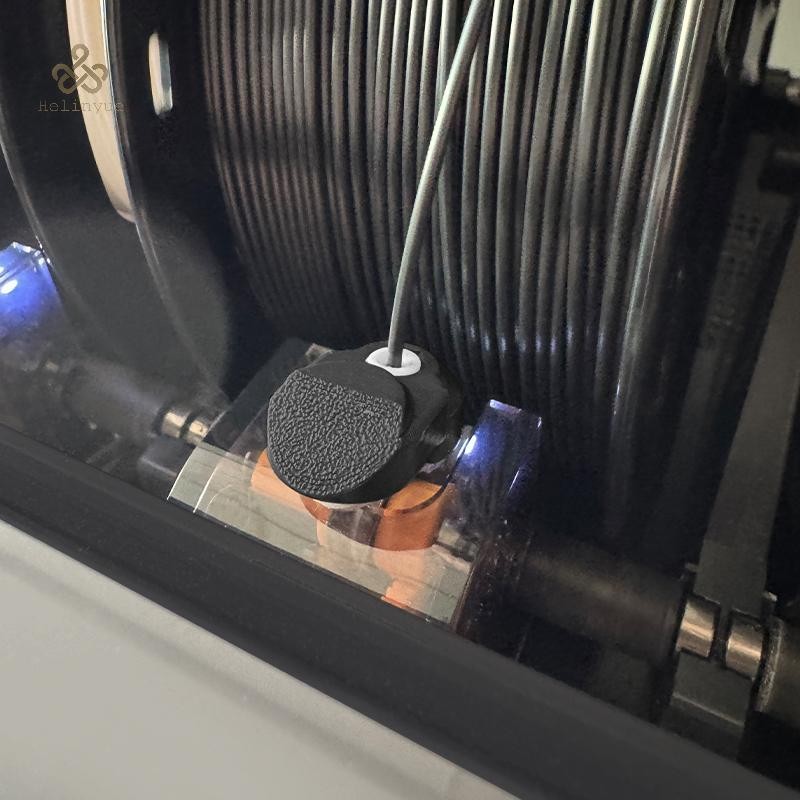 HELINYUE 4PCS 3D เครื่องพิมพ์ DIY อุปกรณ์เสริม AMS อัพเกรด Panda AMS Guard Inlet แหวน Protector สําห